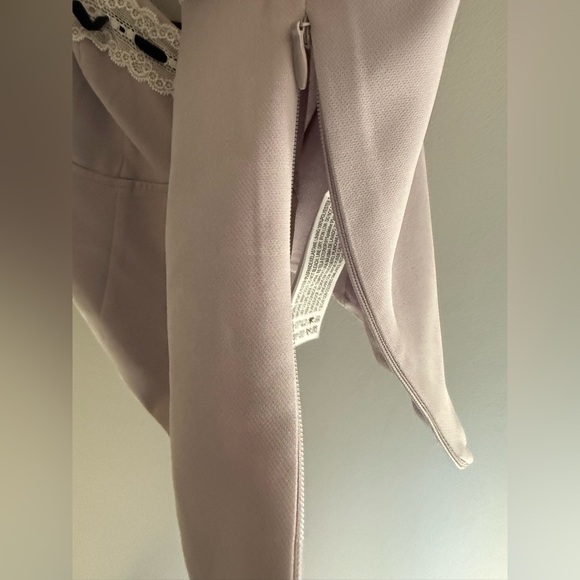 Forever 21 Womens Purple Corset Tank Top SZ LG Lace Straps Bow Adjustable New - Picture 6 of 9